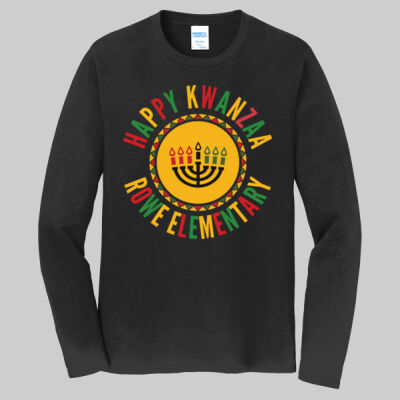 Adult Long Sleeve Shirt - Happy Kwanzaa Thumbnail