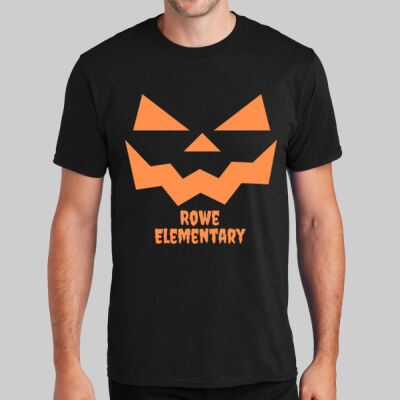Adult T-Shirt - Jack O Lantern - Orange Thumbnail