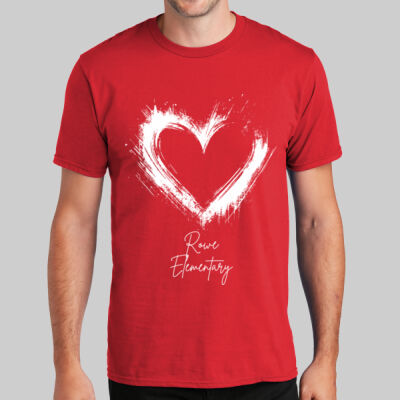 Adult T-Shirt - Valentine's Heart Thumbnail