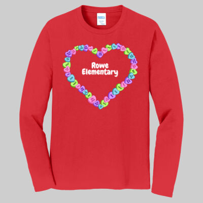 Adult Long Sleeve Shirt - Candy Hearts Thumbnail