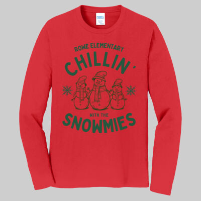 Adult Long Sleeve Shirt - Chillin' - Green Thumbnail